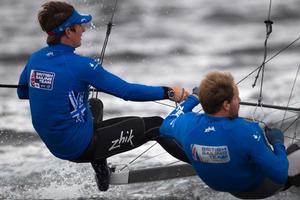 Day 3, Aquece Rio - International Sailing Regatta 2014 - British Sailing Team photo copyright Ocean Images taken at  and featuring the  class