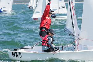 Flying 11 winners Daniel Heyworth and Sascha Heyworth with MWD photo copyright Robin Evans taken at  and featuring the  class