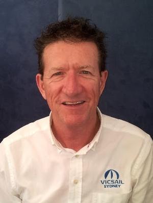 Greg Larkings - Sales Specialist. photo copyright Vicsail taken at  and featuring the  class