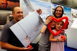 Grierson family photo copyright Emma Slater / RYA http://www.rya.org.uk taken at  and featuring the  class