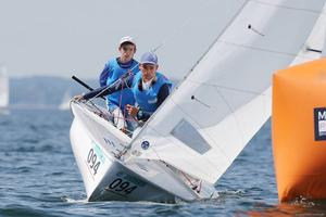 Ido Bilik and Ofek Shalgi (ISR-54148) - 2014 420 World Championship photo copyright Christian Beeck taken at  and featuring the  class