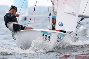 Jia Yi Loh and Jonathan Yeo (SIN-53658) - 2014 420 World Championship photo copyright Christian Beeck taken at  and featuring the  class
