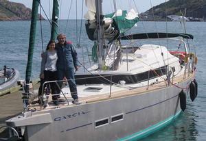 Jimmy and Doina - 2014 Blue Planet Odyssey photo copyright Cornell Sailing Events taken at  and featuring the  class