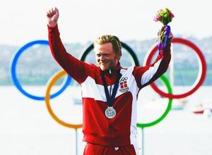 Jonas Hoegh-Christensen olympic silver 2012 photo copyright Soren Overup, Sail-World Europe taken at  and featuring the  class