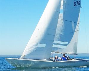 Jason Hawkins and co are pretty clear about what sailing Etchells is about with their craft, Knot Easy! photo copyright Rick O'Gorman taken at  and featuring the  class