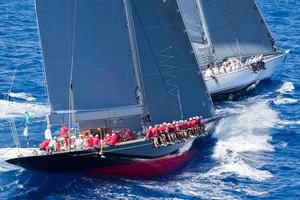 RAINBOW, Sail n: JH2, Owner: SPF JH2, Lenght: ``39,90``, Model: J Class - 2014 Maxi Yacht Rolex Cup photo copyright  Rolex / Carlo Borlenghi http://www.carloborlenghi.net taken at  and featuring the  class