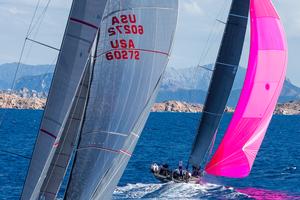 BELLA MENTE, Sail n: USA45, Owner: HAP FAUTH, Lenght: ``21,94``, Model: -; JETHOU, Sail n: GBR74R, Owner: SIR PETER OGDEN, Lenght: ``21,94``, Model: J/V - 2014 Maxi Yacht Rolex Cup photo copyright  Rolex / Carlo Borlenghi http://www.carloborlenghi.net taken at  and featuring the  class