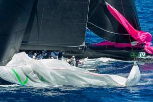 BELLAMENTE, Sail n: USA45, Owner: HAP FAUTH, Lenght: ``21,94``; JETHOU, Sail n: GBR74R, Owner: SIR PETER OGDEN, Lenght: ``21,94``, Model: J/V - 2014 Maxi Yacht Rolex Cup, Day 2 photo copyright  Rolex / Carlo Borlenghi http://www.carloborlenghi.net taken at  and featuring the  class