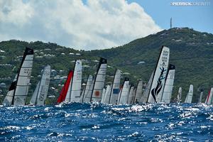 MarchÃ© U Regatta - St Barth Cata Cup 2013 photo copyright Pierrick Contin www.pierrickcontin.com taken at  and featuring the  class
