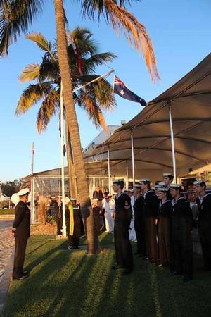 The Sunset Ceremony - Sailpast and Blessing of the Fleet photo copyright Bronwen Ince/SYC taken at  and featuring the  class