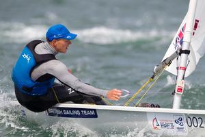 Nick Thompson at the 2014 ISAF Sailing World Championships Santander photo copyright RYA http://www.rya.org.uk taken at  and featuring the  class