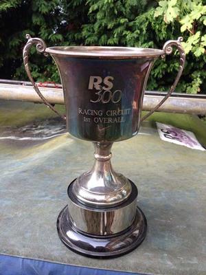 2014 RS300 Gul Inland Championship trophy photo copyright Tim Keen taken at  and featuring the  class