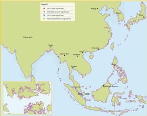 ReCAPP-security-map photo copyright ReCAAP http://www.recaap.org/ taken at  and featuring the  class