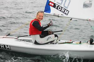 2014 Aquece Rio - Anne Marie Rindom, Laser Radial Winner photo copyright ISAF  taken at  and featuring the  class