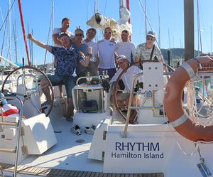 Russian crew of Rhythm - 2014 Audi Hamilton Island Race Week photo copyright Laura McKee taken at  and featuring the  class