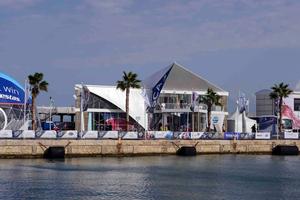 2014-15 Volvo Ocean Race - The SCA Pavilion in Alicante photo copyright Rick Tomlinson / Team SCA taken at  and featuring the  class