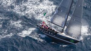 MASCALZONE LATINO, Sail n: ITA3821 , Owner: Vincenzo Onorato, State: ITA, Length: ``11, 58``, Model: S 38 - 2014 Rolex Swan Cup, Day 2 photo copyright  Rolex / Carlo Borlenghi http://www.carloborlenghi.net taken at  and featuring the  class