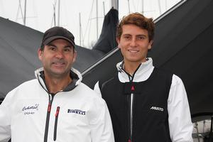 Sam and Will Haynes at the CYCA prior to the start of the race. - Land Rover Sydney Gold Coast Yacht Race 2014 photo copyright CYCA Staff . taken at  and featuring the  class