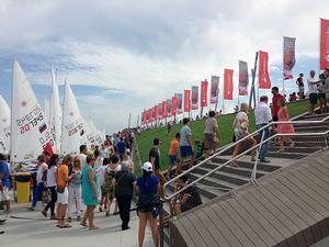 Santander liv omkring VM 06 - ISAF Sailing World Championships 2014 photo copyright Dan Ibsen taken at  and featuring the  class