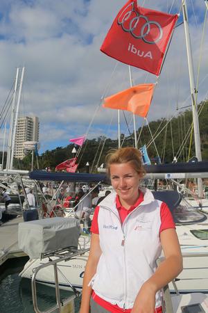 Sarah Hubner from Three Cs - 2014 Audi Hamilton Island Race Week photo copyright Laura McKee taken at  and featuring the  class