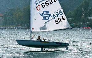Shaun Priestly foiling at Lake Garda in Italy photo copyright Glide Free taken at  and featuring the  class