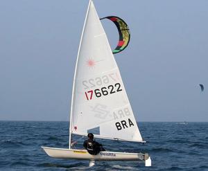 Shaun Priestly foiling at Lake Garda photo copyright Glide Free taken at  and featuring the  class