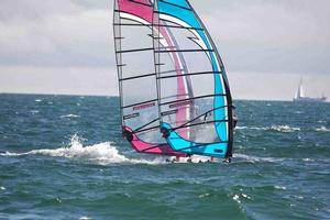 Simon Bornhoft tandem - Jessica bags top windsurfing competition prize photo copyright RYA http://www.rya.org.uk taken at  and featuring the  class