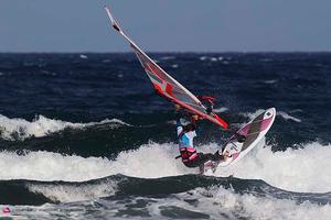 Steffi Wahl - 2014 Tenerife PWA World Cup photo copyright  Carter/pwaworldtour.com http://www.pwaworldtour.com/ taken at  and featuring the  class