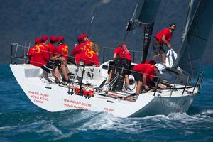 Team Beau Geste - Audi Hamilton Island Race Week 2014 photo copyright Andrea Francolini http://www.afrancolini.com/ taken at  and featuring the  class