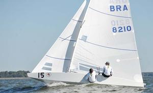 Torben Grael and Guilherme Almeida - 2014 International Star Class North American Championship photo copyright  Dan Phelps/Spinsheet Magazine http://www.spinsheet.com/ taken at  and featuring the  class