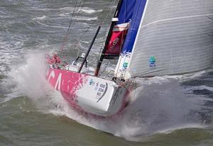 VO65, Team SCA (SWE) - 2014 Sevenstar Round Britain and Ireland Race photo copyright Rick Tomlinson / RORC http://www.rorc.org taken at  and featuring the  class