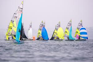 2014 RS Feva Volvo Grand Prix Circuit, Royal Torbay YC photo copyright Martin Allen taken at  and featuring the  class
