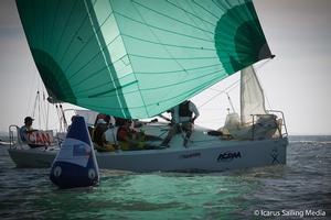 34th Student Yachting World Cup La Rochelle 2014 Sunday, October the 19th: Second race day. photo copyright  Icarus Sailing Media http://www.icarussailingmedia.com/ taken at  and featuring the  class
