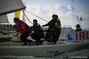 34th Student Yachting World Cup  La Rochelle 2014 - Fifth race day. photo copyright Icarus Sailing Media taken at  and featuring the  class