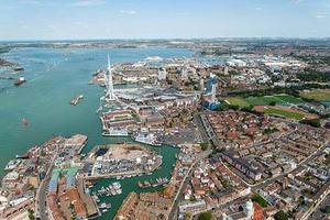 Camber Quay, Portsmouth- the site of Ben Ainslie Racing's new team base photo copyright  Shaun Roster taken at  and featuring the  class