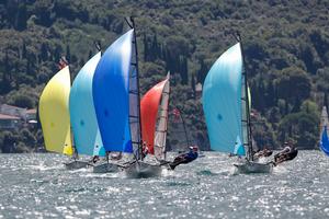 gar14d4-384 - Gill RS800 European Championships, Riva del Garda 2014 photo copyright Paul Wyeth taken at  and featuring the  class