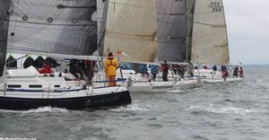 Bob Schwartz, owner of the J/109 NORDLYS, was impressed with the caliber of competitors at the 2014 Intercollegiate Offshore Regatta photo copyright McMichaelYachts.com http://www.mcmichaelyachtbrokers.com/ taken at  and featuring the  class