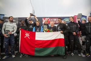 The Extreme Sailing. Act 5. Cardiff. Wales. Award Ceremony photo copyright Lloyd Images/Extreme Sailing Series taken at  and featuring the  class