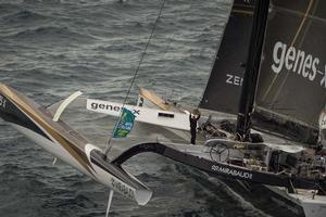 Spindrift 2 - 2014 Route du Rhum photo copyright Chris Schmid/Spindrift Racing taken at  and featuring the  class