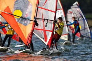 Arun Brunskill, 3.5, GBR  3 - 2014 RYA/UKWA National Windsurfing Championships photo copyright  Paul Wyeth / RYA http://www.rya.org.uk taken at  and featuring the  class