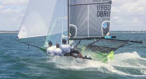 Skiff sailing - GJW Direct SailFest photo copyright Skiff Association taken at  and featuring the  class