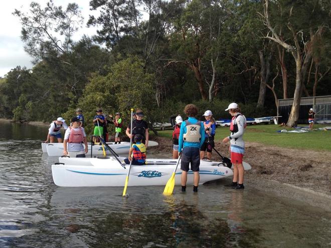 Hobie Paddle Races © H2O Sports Academy Australia