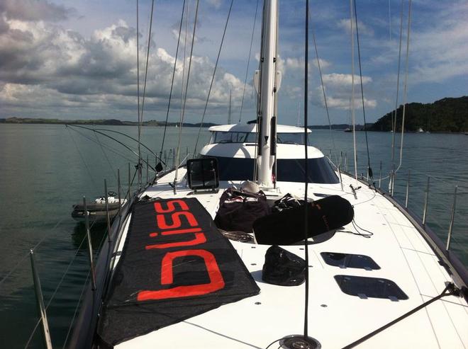  - Doyles Sails aboard Bliss, Millenium Cup 2015, Bay of Islands © Doyle Sails NZ