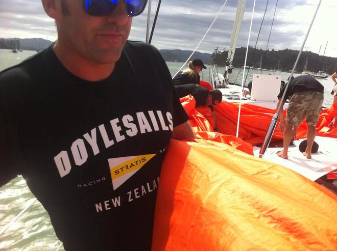  - Doyles Sails aboard Bliss, Millenium Cup 2015, Bay of Islands © Doyle Sails NZ