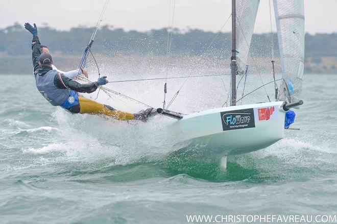 Int 14 World Championship 2015 Geelong, Australia – Race 5, January 13, 2015  © Christophe Favreau http://christophefavreau.photoshelter.com/