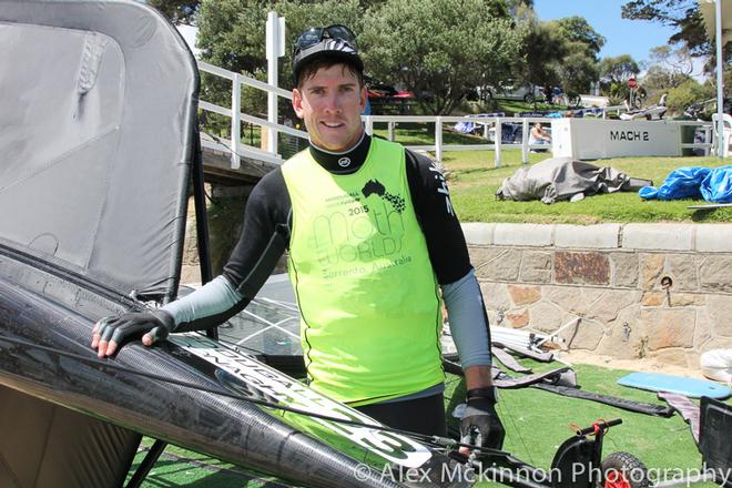 Peter Burling - Final Day - 2015 Moth World Championship. &copy;  Alex McKinnon Photography http://www.alexmckinnonphotography.com