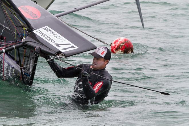 McCrae&rsquo;s own Glenn Ashby from Emirates Team New Zealand. What a really nice guy... - 2015 Moth World Championship &copy;  Alex McKinnon Photography http://www.alexmckinnonphotography.com