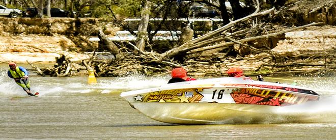 2014 Club Marine Southern 80 Winner - Wild Thing. © Moama Water Sports Club