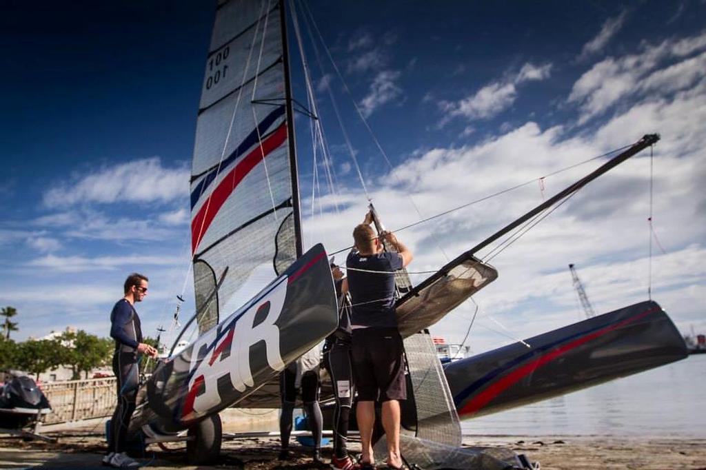 Nacra 20 - Ben Ainslie Racing - Bermuda Training Camp © Ben Ainslie Racing www.benainslieracing.com