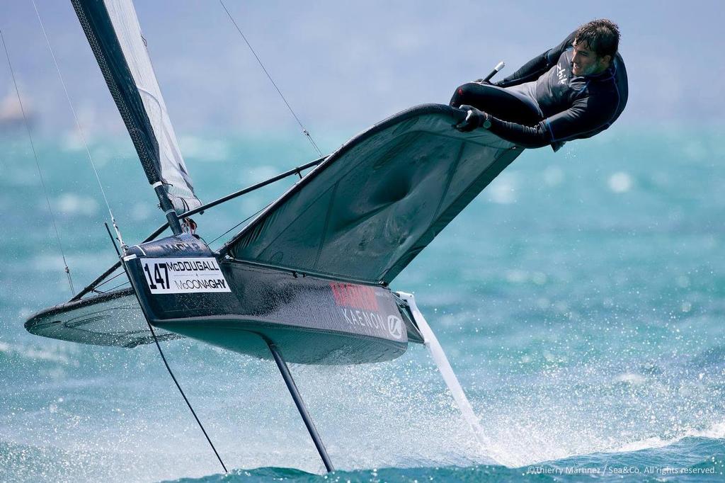 Blair Tuke - Day 6 - 2015 Moth World Championships, Sorrento, Melbourne © Thierry Martinez/International Moth Class http://www.moth-sailing.org